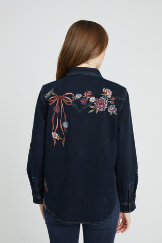 Lana Shirt - Bows & Roses