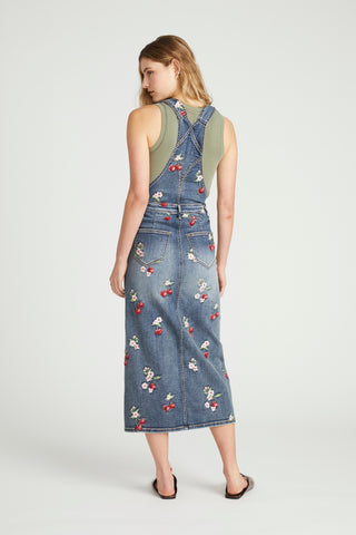 Sarah Overall Dress - Cherry On Top