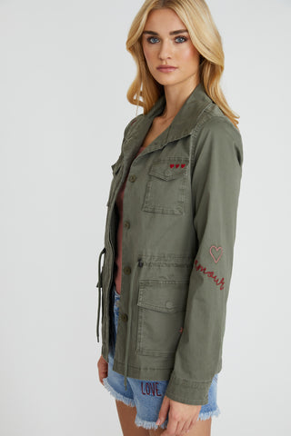 Amber Military Jacket - Love Notes