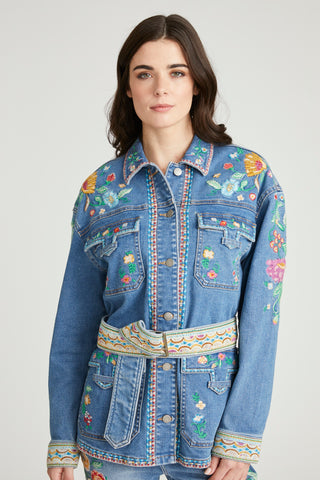 Jacket - Gardenia Foulard