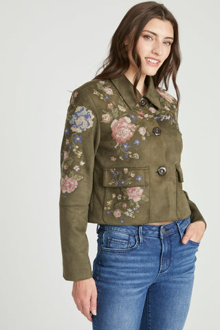 Suede Jacket - Natura Needlepoint