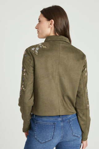 Suede Jacket - Natura Needlepoint
