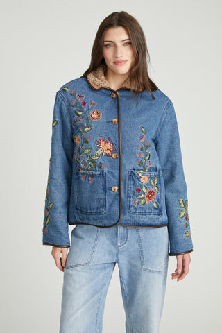 Reversible Sherpa Jacket - Rosevine