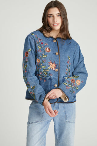 Reversible Sherpa Jacket - Rosevine
