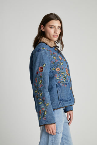 Reversible Sherpa Jacket - Rosevine