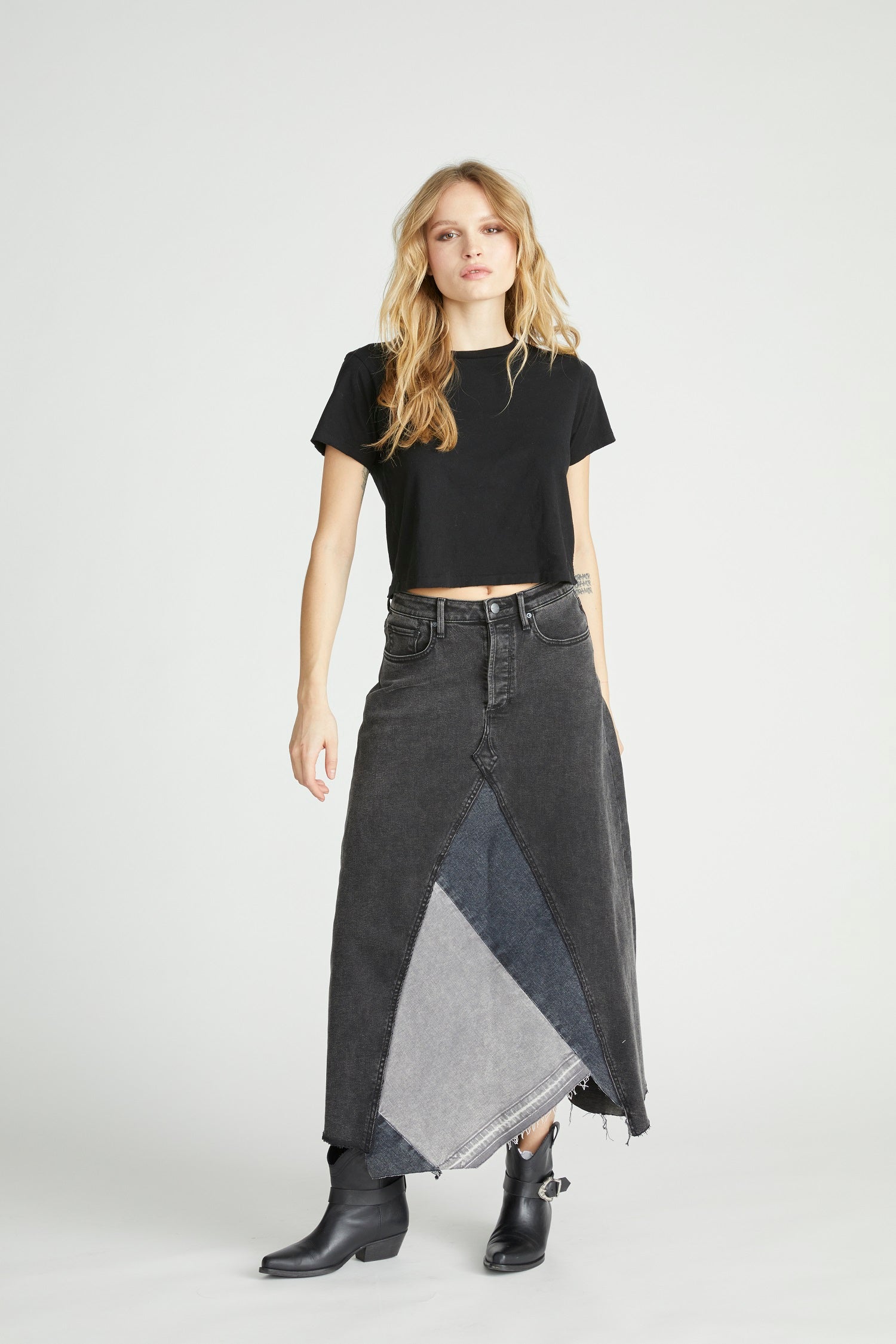 Katie Skirt - Black – Driftwood Jeans