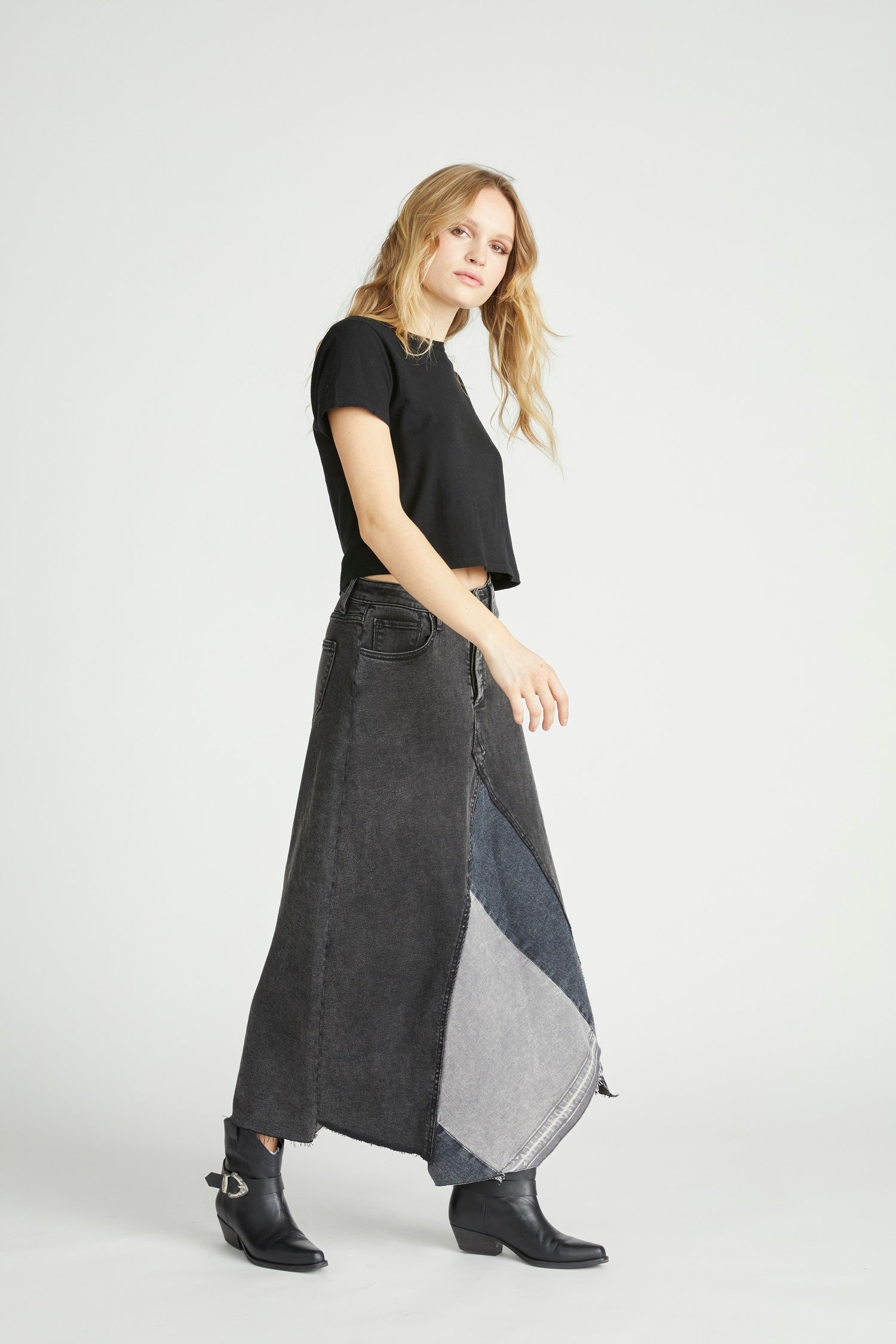 Katie Skirt - Black – Driftwood Jeans