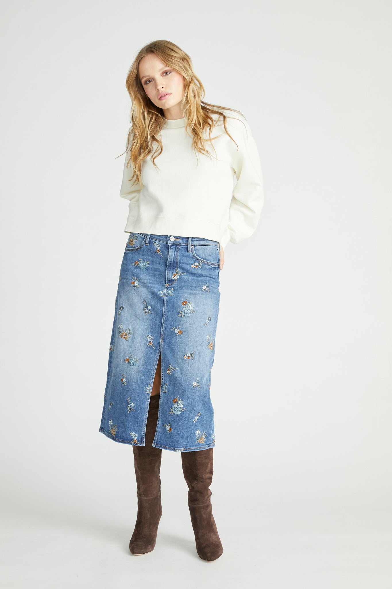 Piper Skirt - Blue Mania