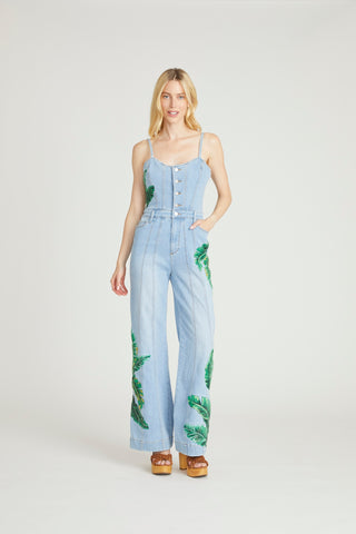 Kira Jumpsuit - Paradise Palms