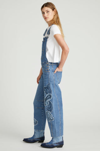 Barbara Overall - Paisley Patchwork Med