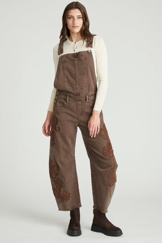 Barbara Overall - Paisley Patchwork Brown