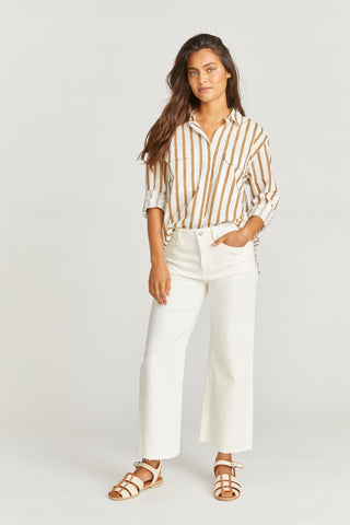 Mona Wide Leg - White