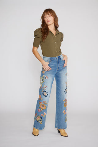 Charlee Wide Leg - Azur Vintage