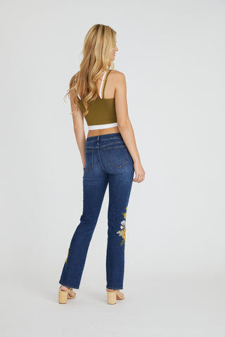 Kelly Boot Cut - Sunflower