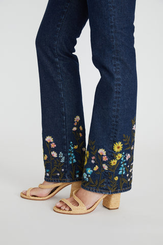 Kelly Boot Cut - Sunny Garden