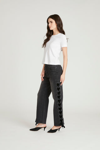 Lacey Relaxed Straight - Black Velvet