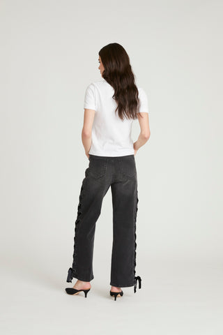 Lacey Relaxed Straight - Black Velvet