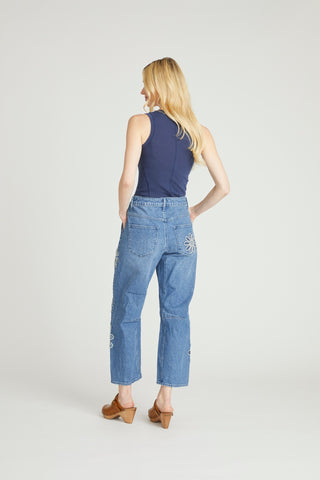 Barbie Barrel - Daisy Patchwork