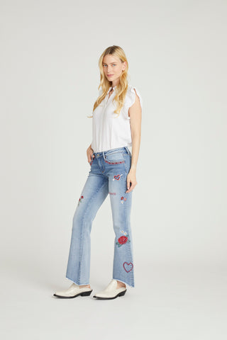 Eva Boot Cut - Love Letters