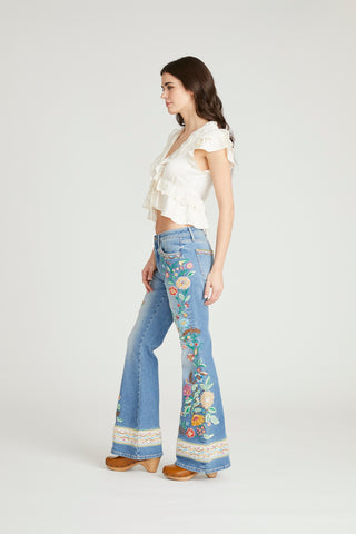 Farrah Flare - Gardenia Foulard