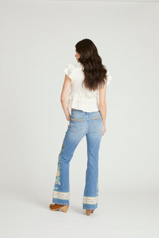 Farrah Flare - Gardenia Foulard