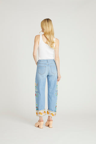 Cuff Barrel - Gardenia Foulard