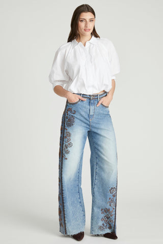 Molly Wide Leg - Paisley Petal