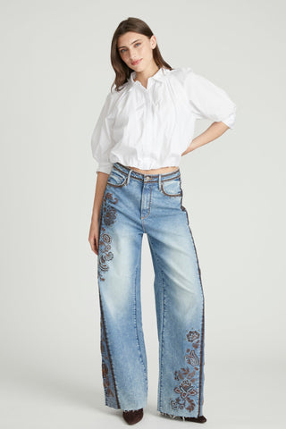 Molly Wide Leg - Paisley Petal