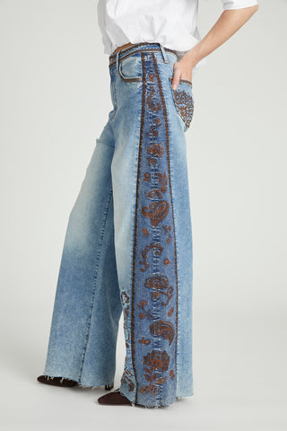 Molly Wide Leg - Paisley Petal