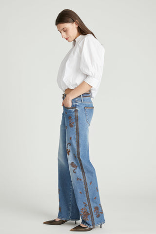 Rina Straight Leg - Paisley Petal