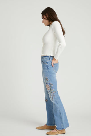 Mila Boot Cut - Natura Needlepoint