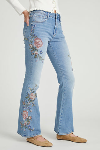 Mila Boot Cut - Natura Needlepoint
