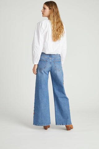 Alix Wide Leg - Rosevine