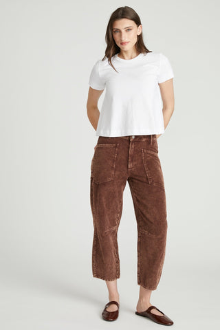 Barbara Barrel - Washed Brown