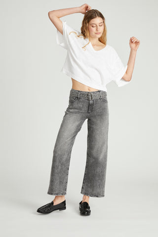 Devin Belted Relaxed Wide Leg - Trust