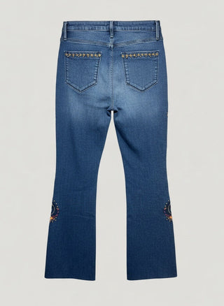 Mikki Crop Kick Flare - Artisan Aura