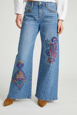 Alix Wide Leg - Artisan Aura