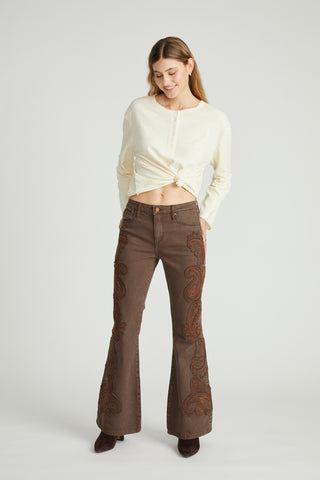Farrah Flare - Paisley Patchwork
