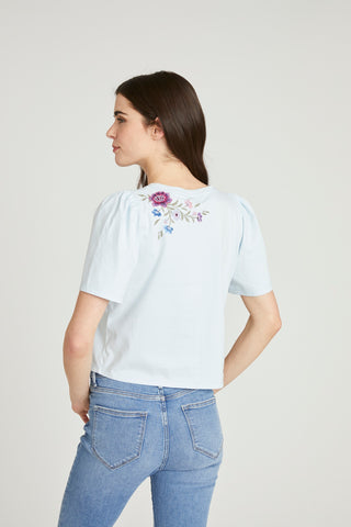 Flutter Tshirt - Blue Birds