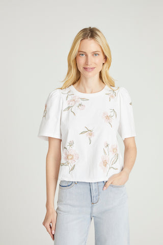 Flutter Tshirt - Faded Roses