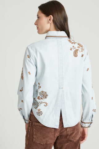Lexi Shirt - Paisley Petal