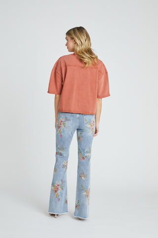 Eva Boot Cut - Sorbet Bouquet