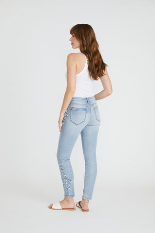 Jackie Skinny - Denim on Denim
