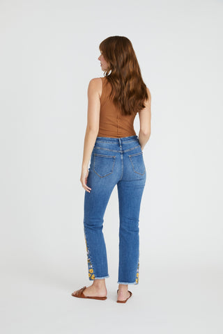 Clara Ankle Flare - Sunflower