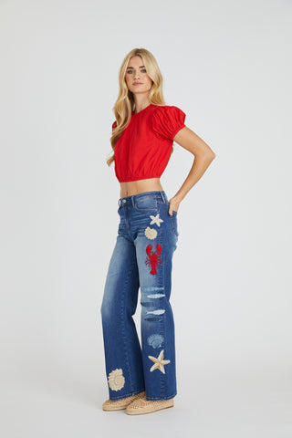 Charlee Wide Leg - Seaside Social