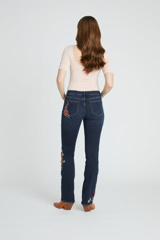 Kelly Boot Cut - Bows & Roses