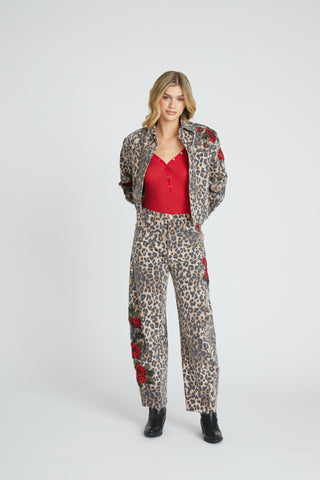 Parker Wide Leg - Wild Rose