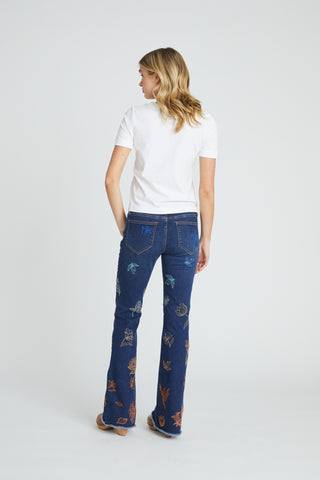 Eva Boot Cut - Ombre Etched