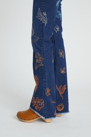 Eva Boot Cut - Ombre Etched