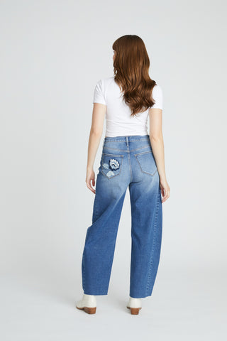 Parker Wide Leg - Floral Foliage